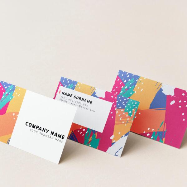 TARJETAS VISITA PREMIUM PAPEL VERJURADO